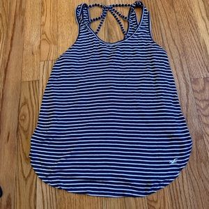 Blue Striped Tank Top